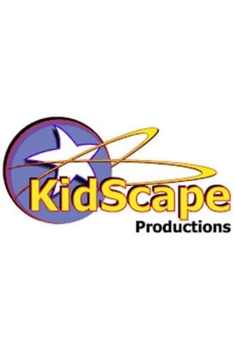 A logo of kidscape productions